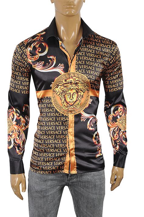 versace style shirts for men.